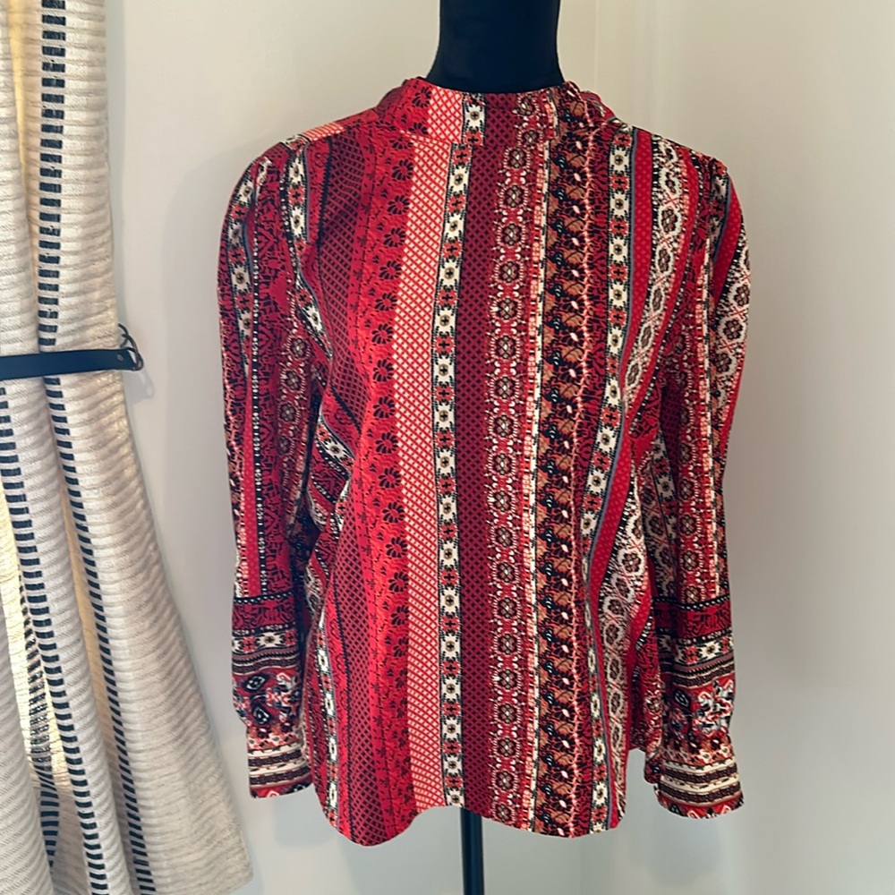 LOFT Satin Blouse